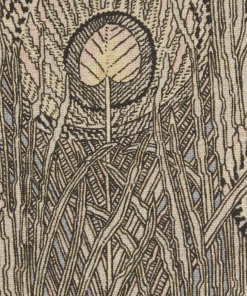 Liberty Fabrics Hera Feather Ladbroke Linen, Lapis New