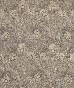 Liberty Fabrics New Hera Feather Ladbroke Linen, Pewter