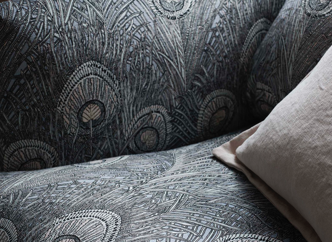 Liberty Fabrics Hera Feather Vintage Velvet, Jade 13 Liberty Fabrics Hera Feather Vintage Velvet, Jade