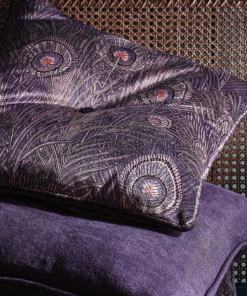 Liberty Fabrics Hera Feather Vintage Velvet, Pewter 35 Liberty Fabrics Hera Feather Vintage Velvet, Pewter