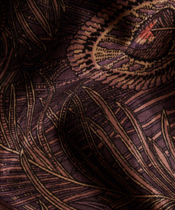 Liberty Fabrics New Hera Feather Vintage Velvet, Lapis