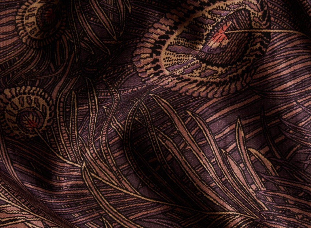 Liberty Fabrics Hera Feather Vintage Velvet, Jade 19 Liberty Fabrics Hera Feather Vintage Velvet, Jade