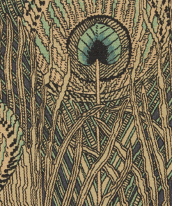 Liberty Fabrics Hera Feather Vintage Velvet, Jade