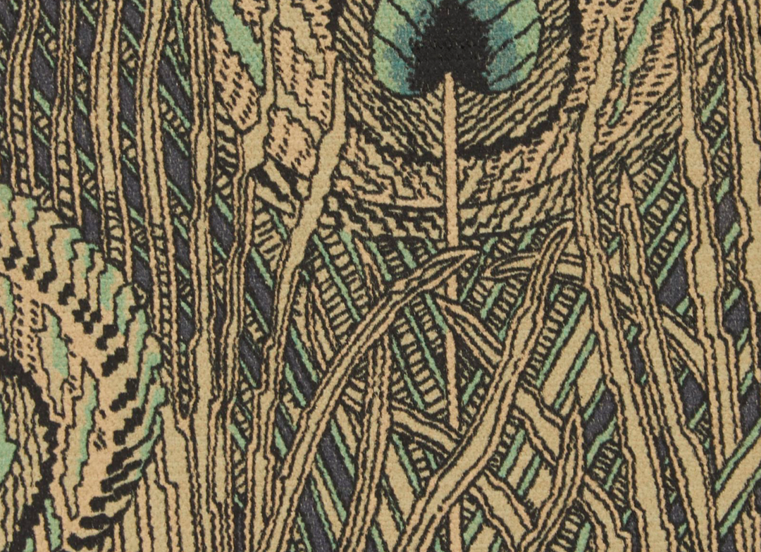 Liberty Fabrics Hera Feather Vintage Velvet, Jade 5 Liberty Fabrics Hera Feather Vintage Velvet, Jade