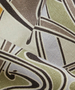 Liberty Fabrics Ianthe Bloom Multi Ladbroke Linen, Lapis New