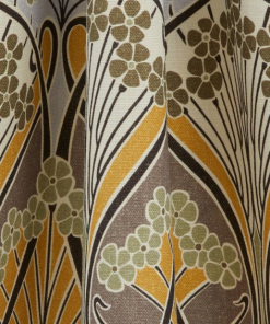 Liberty Fabrics New Ianthe Bloom Multi Ladbroke Linen, Pewter