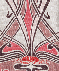 Liberty Fabrics New Ianthe Bloom Multi Ladbroke Linen, Lacquer