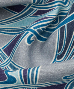 Liberty Fabrics Ianthe Bloom Multi Ladbroke Linen, Jade New