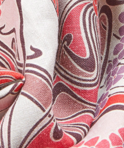 Liberty Fabrics New Ianthe Bloom Multi Ladbroke Linen, Pewter 45 Liberty Fabrics New Ianthe Bloom Multi Ladbroke Linen, Pewter