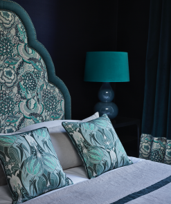 Liberty Fabrics New Ianthe Bloom Multi Ladbroke Linen, Lacquer