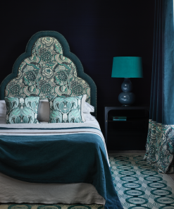 Liberty Fabrics New Ianthe Bloom Multi Ladbroke Linen, Lacquer