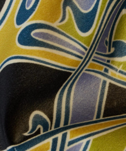 Liberty Fabrics Ianthe Bloom Multi Cotton Velvet, Dark Pewter