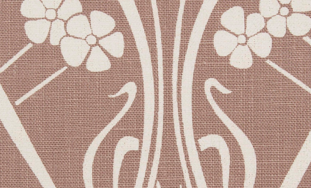 Liberty Fabrics New Ianthe Bloom Stencil Chiltern Linen, Lapis 12 Liberty Fabrics New Ianthe Bloom Stencil Chiltern Linen, Lapis