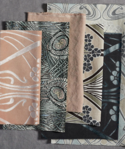 Liberty Fabrics Ianthe Velvet, Lichen Robin's Egg