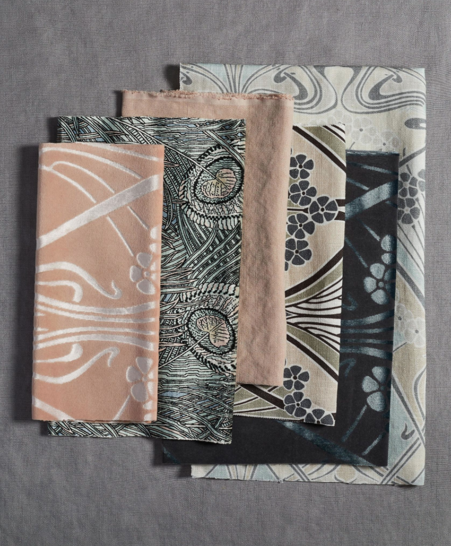 Liberty Fabrics Ianthe Velvet, Pewter 18 Liberty Fabrics Ianthe Velvet, Pewter