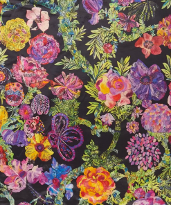 Liberty Fabrics Jeffery Rose Tree Vintage Velvet, Orchard New