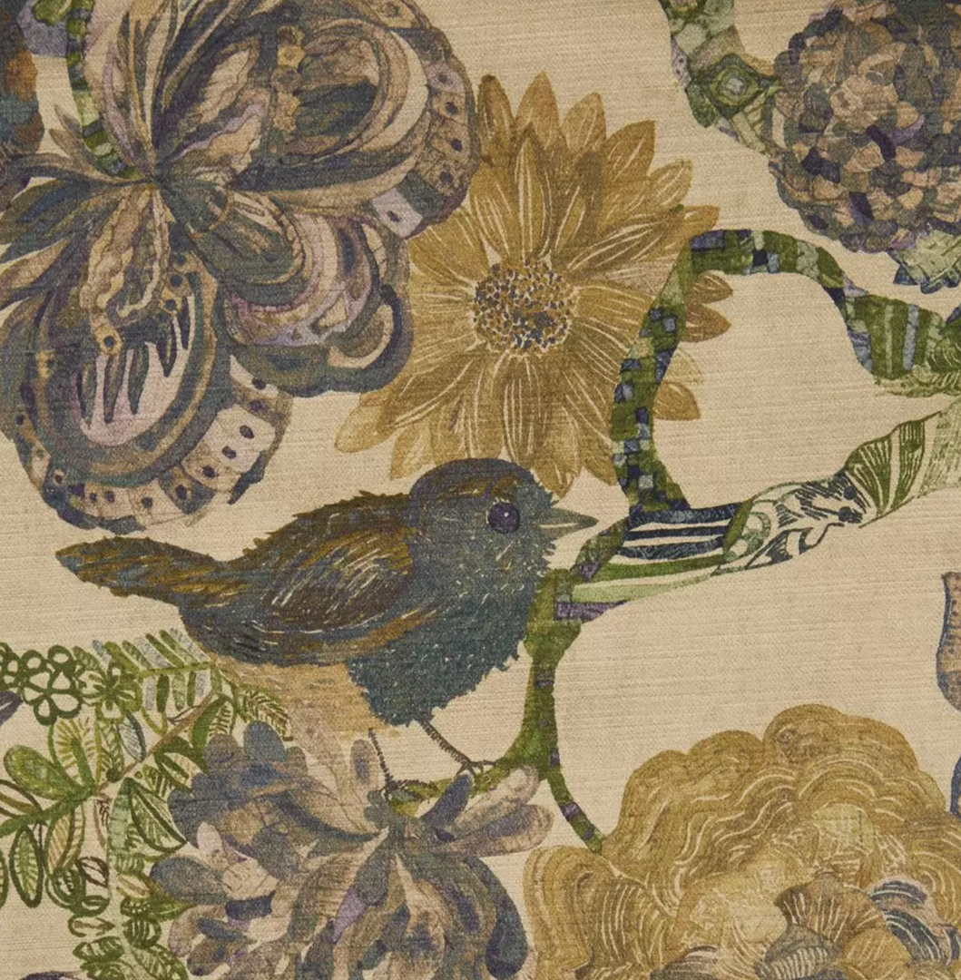 Liberty Fabrics Jeffery Rose Tree Vintage Velvet, Orchard New 10 Liberty Fabrics Jeffery Rose Tree Vintage Velvet, Orchard New