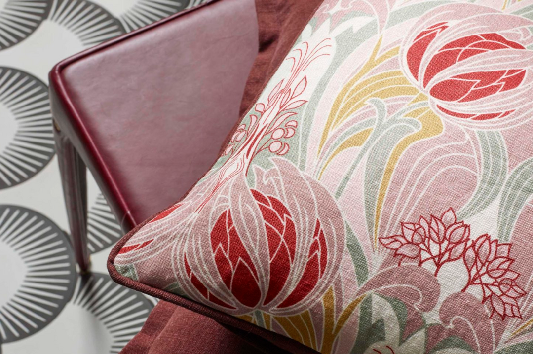 Liberty Fabrics Katherine Nouveau Emberton Linen, Lichen New 15 Liberty Fabrics Katherine Nouveau Emberton Linen, Lichen New