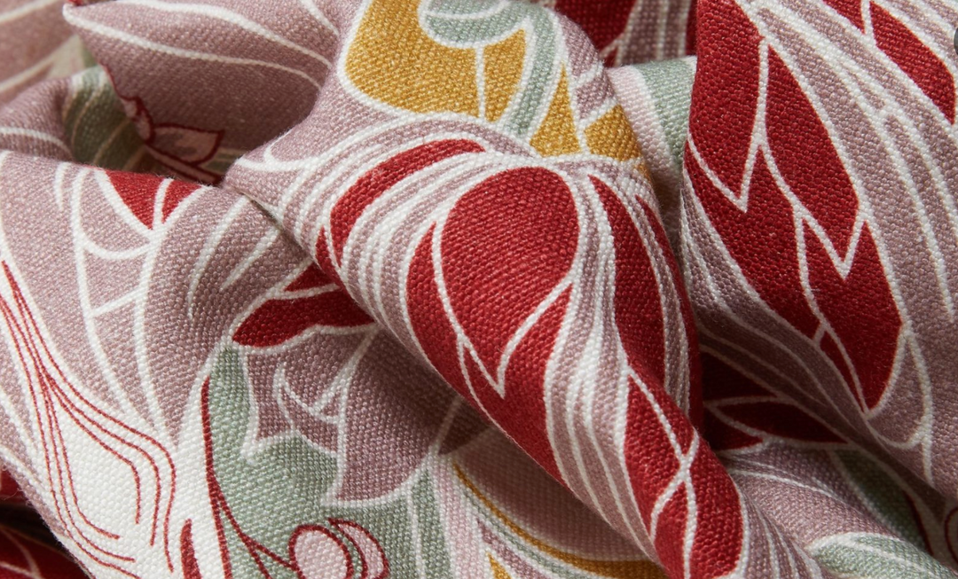 Liberty Fabrics Katherine Nouveau Emberton Linen, Lacquer New 8 Liberty Fabrics Katherine Nouveau Emberton Linen, Lacquer New