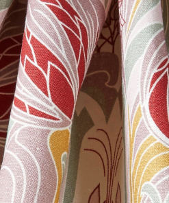 Liberty Fabrics Katherine Nouveau Emberton Linen, Lacquer New 20 Liberty Fabrics Katherine Nouveau Emberton Linen, Lacquer New