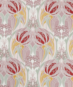 Liberty Fabrics Katherine Nouveau Emberton Linen, Jade New 29 Liberty Fabrics Katherine Nouveau Emberton Linen, Jade New