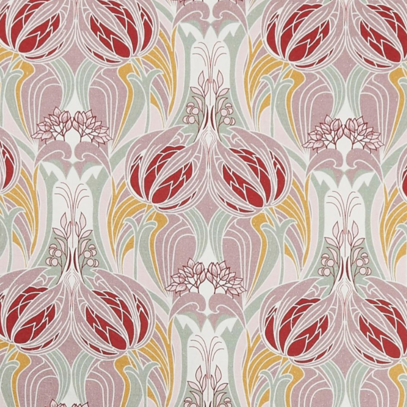 Liberty Fabrics Katherine Nouveau Emberton Linen, Lacquer New 3 Liberty Fabrics Katherine Nouveau Emberton Linen, Lacquer New