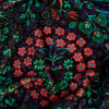 Liberty Fabrics New Marquess Garden Cotton Velvet, Jade
