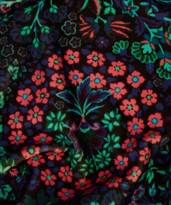 Liberty Fabrics New Marquess Garden Cotton Velvet, Jade