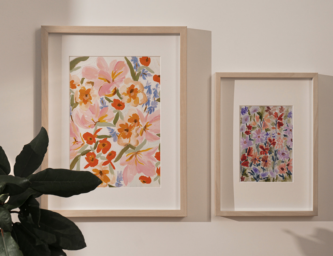 Candice Gray Brushstroke Floral Print New 5 Candice Gray Brushstroke Floral Print New