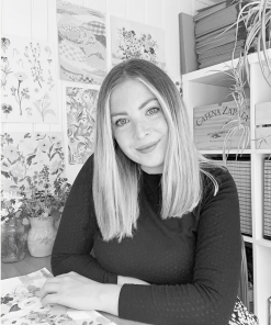 Candice Gray New A3 Wildflower Floral Print