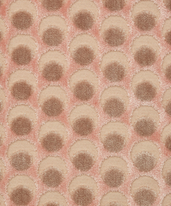 Liberty Fabrics Ottoman Spot Cut Velvet Fabric In Jade Rose & Thorn