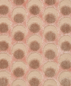 Liberty Fabrics Ottoman Spot Cut Velvet Fabric In Ointment Rose & Thorn