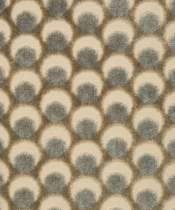 Liberty Fabrics Ottoman Spot Cut Velvet Fabric In Ointment Rose & Thorn