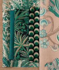 Liberty Fabrics Palampore Trail Landsdowne Linen In Jade Ointment 38 Liberty Fabrics Palampore Trail Landsdowne Linen In Jade Ointment