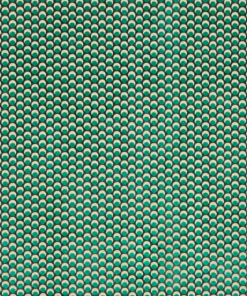 Liberty Fabrics Ottoman Spot Cut Velvet Fabric In Jade Rose & Thorn