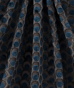 Liberty Fabrics Ottoman Spot Cut Velvet Fabric In Lichen