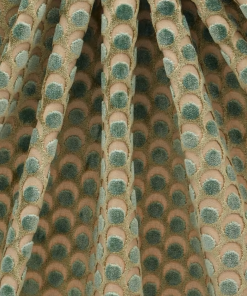 Liberty Fabrics Ottoman Spot Cut Velvet Fabric In Ointment Rose & Thorn