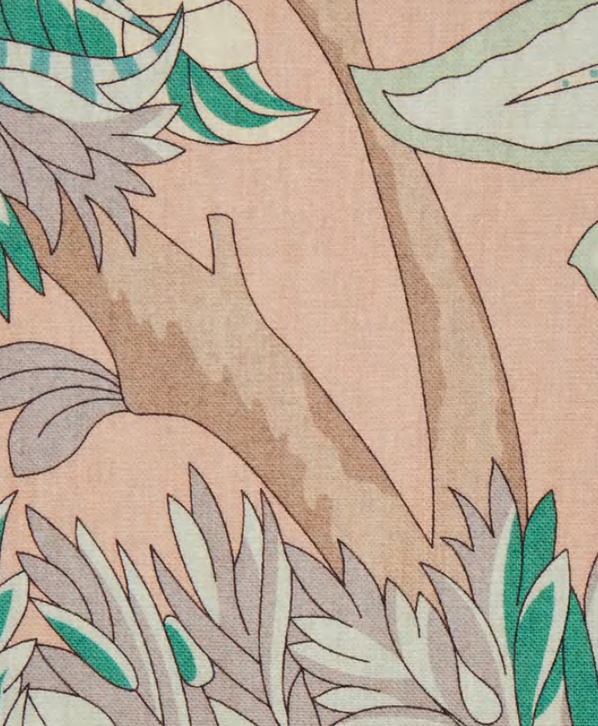 Liberty Fabrics Palampore Trail Landsdowne Linen In Jade Ointment 7 Liberty Fabrics Palampore Trail Landsdowne Linen In Jade Ointment