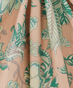 Liberty Fabrics Les Jardins Royaux Palampore Trail Landsdowne Linen In Lacquer
