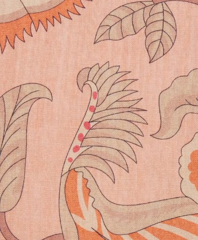 Liberty Fabrics Palampore Trail Landsdowne Linen In Jade Ointment 12 Liberty Fabrics Palampore Trail Landsdowne Linen In Jade Ointment