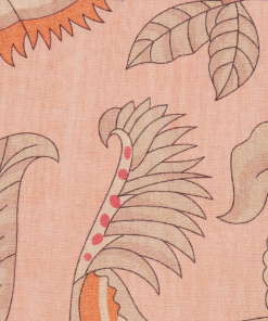 Liberty Fabrics Les Jardins Royaux Palampore Trail Landsdowne Linen In Lacquer