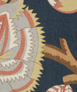 Liberty Fabrics Les Jardins Royaux Palampore Trail Landsdowne Linen In Lacquer