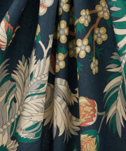 Liberty Fabrics Palampore Trail Landsdowne Linen In Pewter 67 Liberty Fabrics Palampore Trail Landsdowne Linen In Pewter