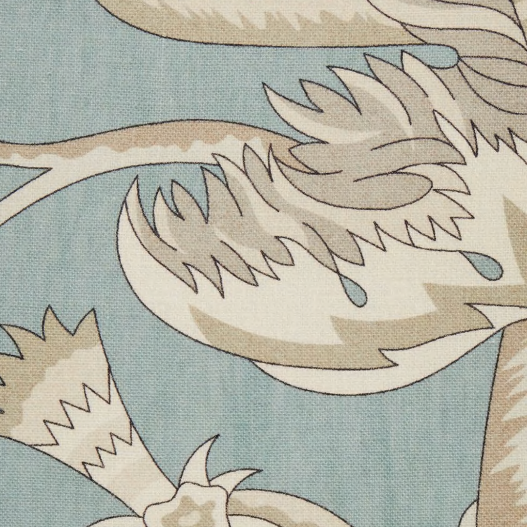 Liberty Fabrics Palampore Trail Landsdowne Linen In Jade Ointment 25 Liberty Fabrics Palampore Trail Landsdowne Linen In Jade Ointment