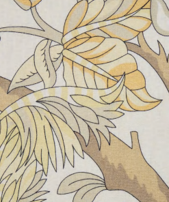 Liberty Fabrics Palampore Trail Landsdowne Linen In Pewter Blue