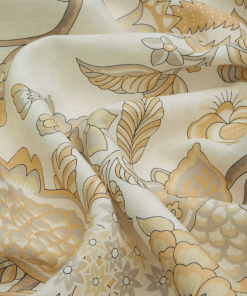 Liberty Fabrics Palampore Trail Landsdowne Linen In Lichen