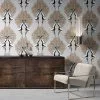 The Graduate Collection New Showgirls Wallpaper Metallic Bronze & Cream