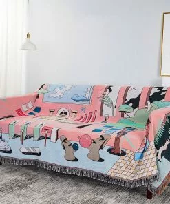 Memphis To Miami Stray Studio Blankets And Throws - Dante