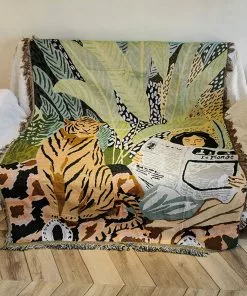 Stray Studio Blankets And Throws - Kiko Havana Tropicana 10 Stray Studio Blankets And Throws - Kiko Havana Tropicana