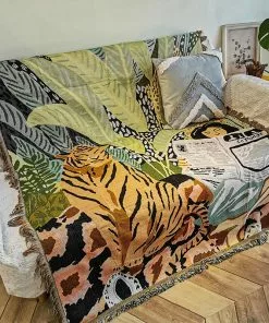 Stray Studio Blankets And Throws - Kiko Havana Tropicana 11 Stray Studio Blankets And Throws - Kiko Havana Tropicana